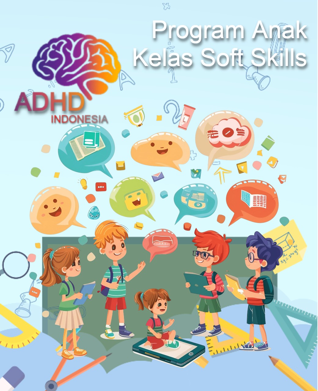 Program ADHD Indonesia Kabupaten Lebong Kelas Soft Skills Anak ADHD