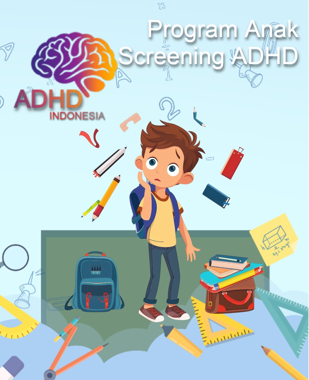 Program ADHD Indonesia Kabupaten Lebong Screening ADHD Non-Diagnostik
